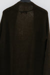 SWAYING/KNIT Seamless Mohair Long Suit SW212SZ71 Brown PS38